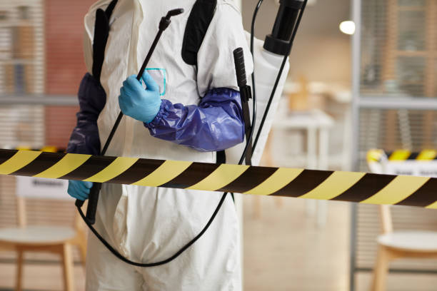 Professional Biohazard technician working in Oakland, FL